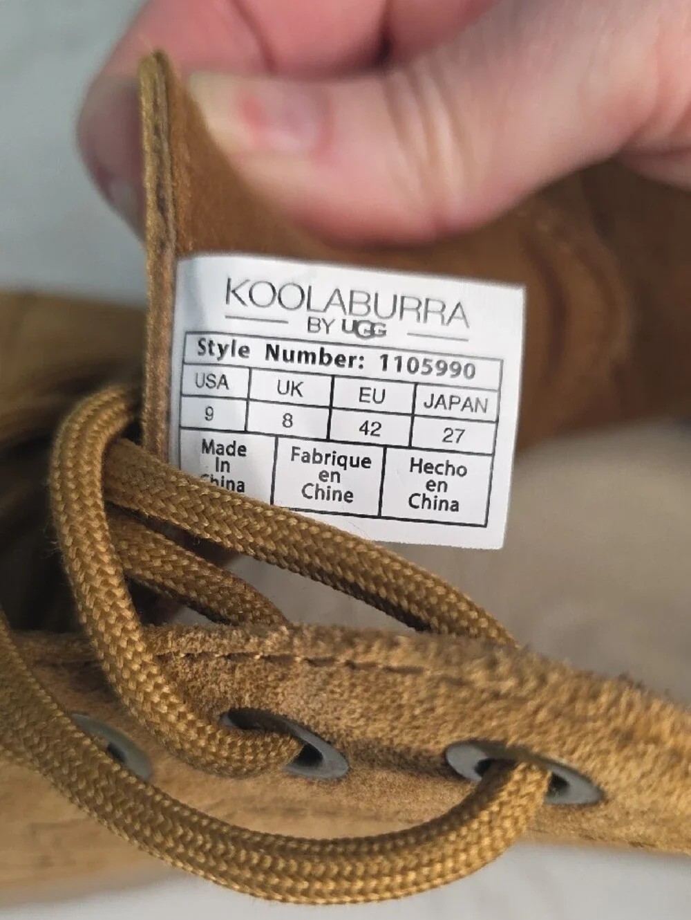 Koolaburra Men's Suede Chukka Boots in Tan
